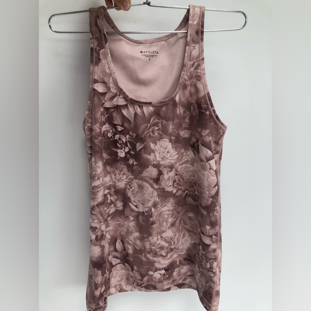 ATHLETA SMALL FLORAL TANK✨
